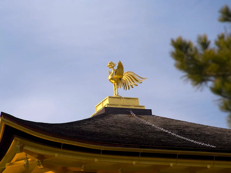 金阁寺倒影