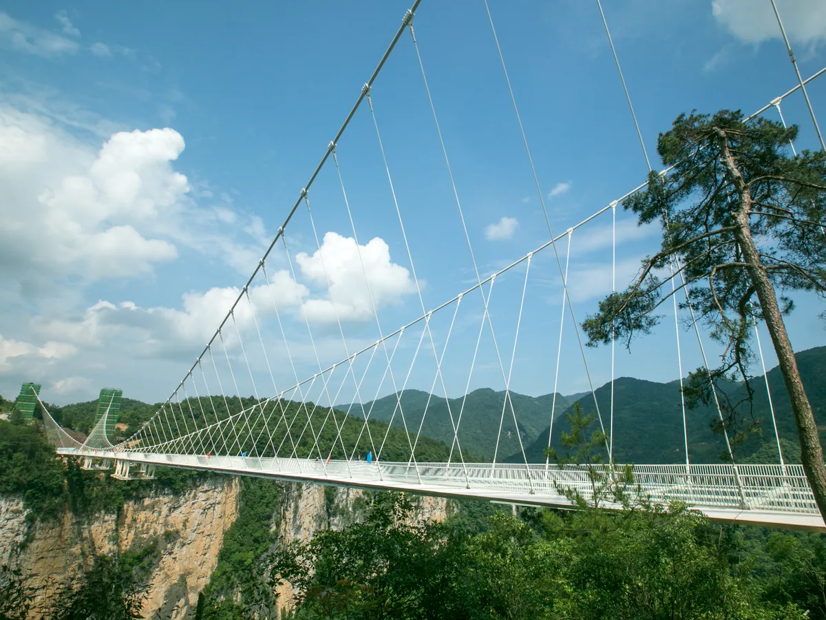 张家界 大峡谷玻璃桥